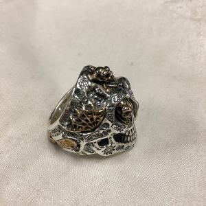 ブロンズ マスタースカル リング Ultima...の詳細画像3