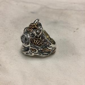 ブロンズ マスタースカル リング Ultima...の詳細画像3
