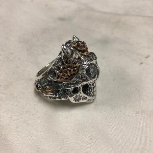 ブロンズ マスタースカル リング Ultima...の詳細画像4