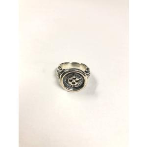 BWL Old Crown Ring w/sapphire ビルウォールレザー BILL WALL LEATHER（ビルウォールレザー） 極美品 Old Crown Ring