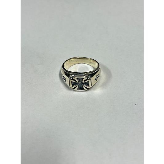 Iron Cross Signet Ring 10.5号/Bill Wall Leather