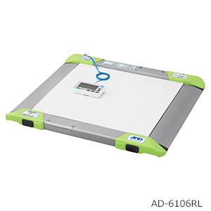 【直送品】 A&amp;D (エー・アンド・デイ) バリアフリースケール 車イス用 AD-6106RL (表...