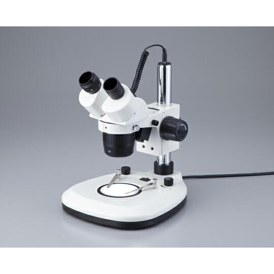 【直送品】 アズワン ズーム実体顕微鏡(LED照明付き) 1-1925-01 《計測・測定・検査》