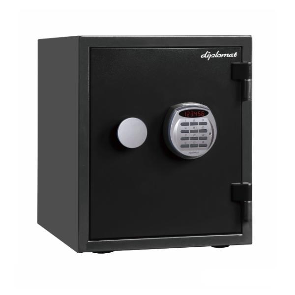 【直送品】 ディプロマット・ジャパン クリスタルシリーズ 耐火・耐水デザイン金庫 A125R3WR(...