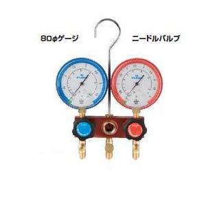 FUSO(フソー) R410A用ゲージマニホールドキット（ニードルバルブ式） FS-700C-10