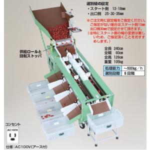 HARAX（ハラックス） タマゾロイ プラム型ミニトマト専用選別機 (自動