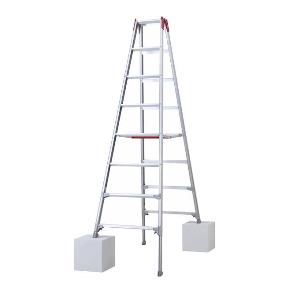 【直送品】 長谷川工業 ハセガワ 伸縮脚立 RYZ-24d (10890) 【大型】