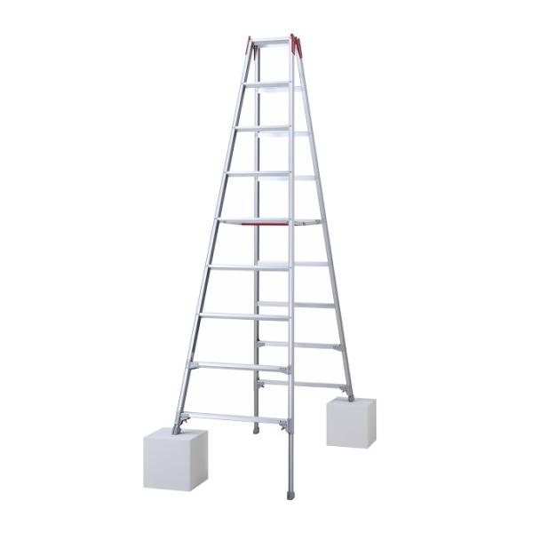 【直送品】 長谷川工業 ハセガワ 伸縮脚立 RYZ-27d (10891) 【大型】