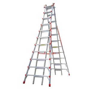 Little Giant タイプ1A 最大天板高さ4.5m 伸縮長尺脚立 ハセガワLG-10102 Little Giant 長谷川工業 脚立 LG-10121 長尺 伸縮式専用脚立 スカイスクレーパー