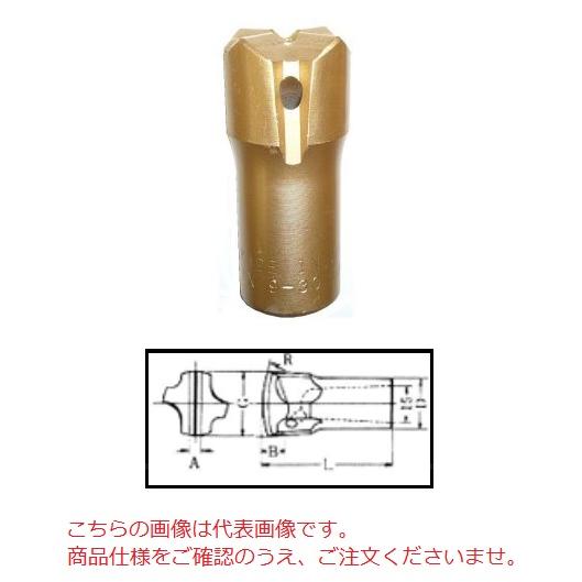 【直送品】 平戸金属 テーパークロスビット TX22-65 (22H 65mm)