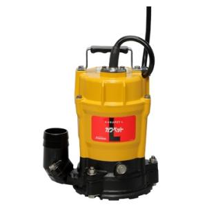 川本製作所 (川本ポンプ) 残水排水用ポンプ LU3-505-0.4S (単相100V　50Hz) ...