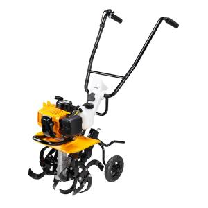RYOBI 耕運機 ホワイト/イエロー リョービ（RYOBI） 耕運機 家庭用 コードレス 京セラ KYOCERA エンジン