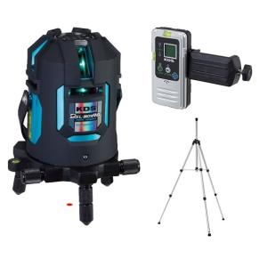 【直送品】 ムラテックKDS ミントグリーンレーザー墨出器 DSL-901RGNRSA (本体+受光...