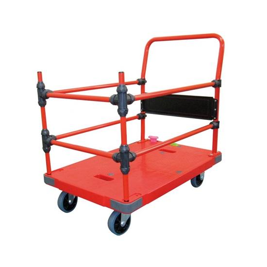 【直送品】 ナンシン 静音樹脂製台車 サイレントマスター レスキューキャリー DSK-R303B2 ...