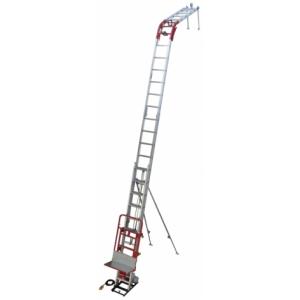 トーヨーコーケン 荷揚機 簡易リフト JA-4BX mはしご/B荷台タイプ : 山
