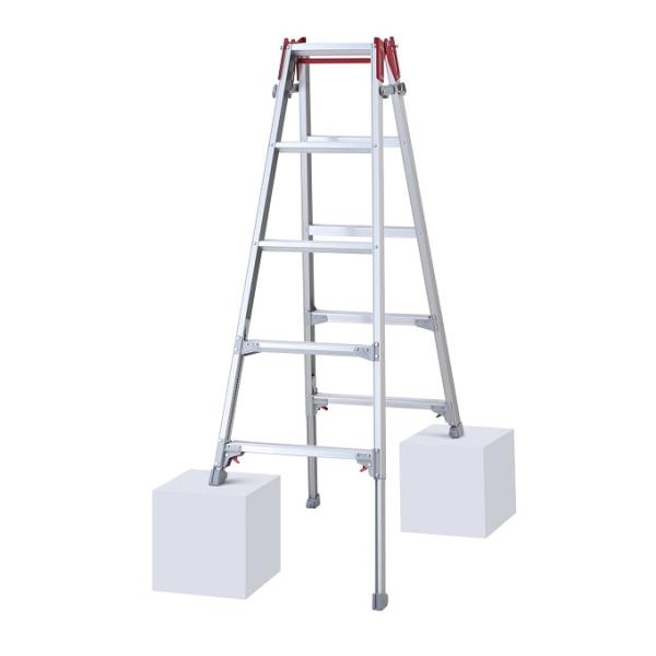 【直送品】 【秋市2025】 長谷川工業 ハセガワ はしご兼用伸縮脚立 RYZ-15d (10887...