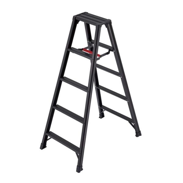 【直送品】 【秋市2025】 長谷川工業 ハセガワ 脚立 脚軽 BLACK RZB-15b (177...