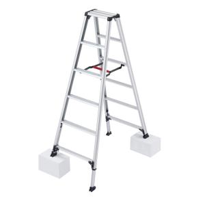 長谷川工業 【 RZS-18a 】脚立 専用脚立 脚軽 脚部伸縮式 6尺 最大21cm