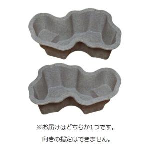みかげ調プラ池 L600 (埋設型・容量600L) 成型池 ひょうたん池 タカラ