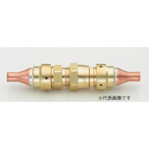 イチネンTASCO バルブ付銅管接手3/8(中間接続ロー付用) TA230MV-3B