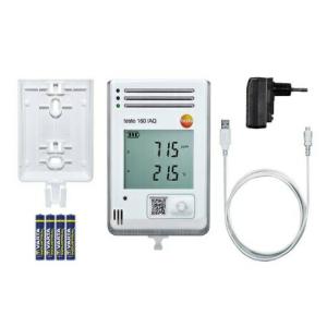 テストー (testo) 温度、湿度、CO2、大気圧センサ内蔵 Wi-Fiデータロガー testo160IAQ (0572 2014)