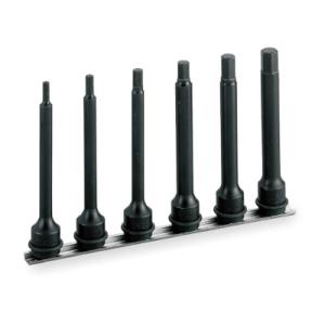 TONE (トネ) インパクト用ロングヘキサゴンソケットセット(ホルダー付)