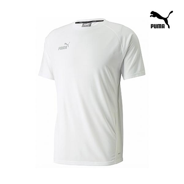 PUMA サッカープラクティスシャツ TEAMFINAL カジュアルTシャツ ホワイト 658106...