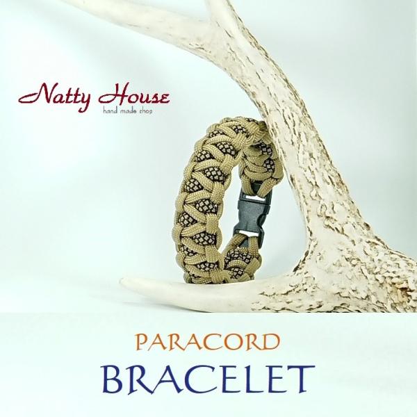 メール便送料無料 ブレスレット PARACORD パラコード パラシュート アウトドア ロープ キャ...