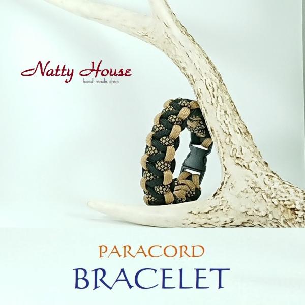 メール便送料無料 ブレスレット PARACORD パラコード パラシュート アウトドア ロープ キャ...
