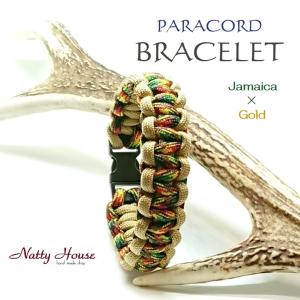 ブレスレット PARACORD パラコード パラシュート 組紐 天然石 