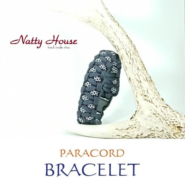 メール便送料無料 ブレスレット PARACORD パラコード パラシュート アウトドア ロープ キャ...