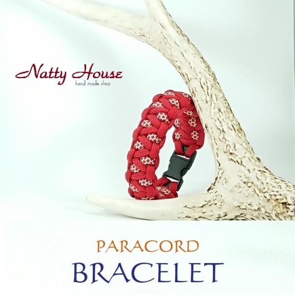 メール便送料無料 ブレスレット PARACORD パラコード パラシュート アウトドア ロープ キャ...