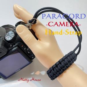 ハンドストラップ カメラ PARACORD パラコード パラシュート アウトドア ロープ キャンプ 防災 手編み 送料無料｜buki-bugi