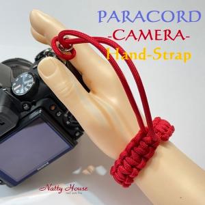 ハンドストラップ カメラ PARACORD パラコード パラシュート アウトドア ロープ キャンプ 防災 手編み 送料無料｜buki-bugi