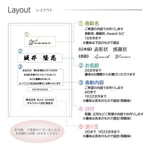 表彰楯 表彰 盾 感謝状 表彰状 プレート オ...の詳細画像5