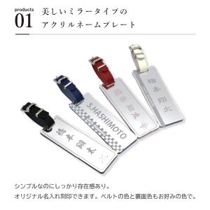 ゴルフ ネームプレート マーカー クリップ ギ...の詳細画像1