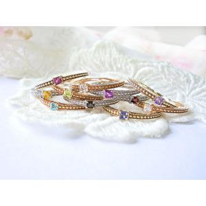 K18 ダイヤモンド リング フラワー 花モチーフ ハート ダイヤ 0.11ct 