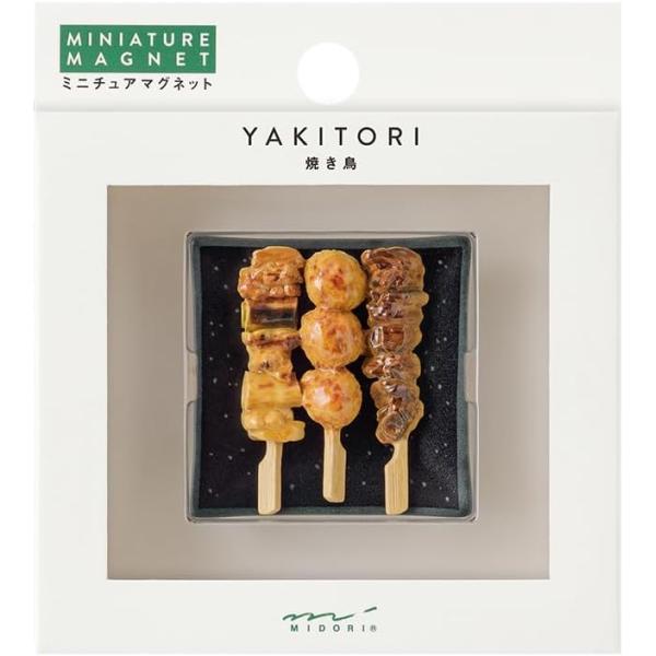 【送料無料】　郵便受届け  ミドリ 磁石 ミニ　マグネット 1個入 焼き鳥柄 43409006　　 ...