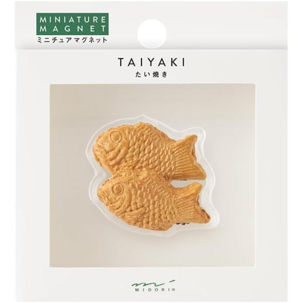 【送料無料】　郵便受届け  ミドリ 磁石 ミニ　マグネット 1個入 たい焼き柄 43418006　 ...