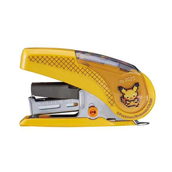 ホッチキス サクリ ポケモン 20枚綴じ 予備針ポケット付き デザイン アニメ キャラクター