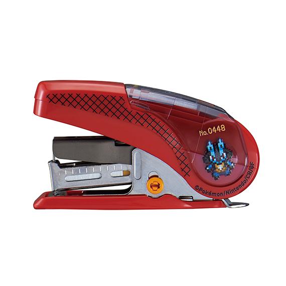 ホッチキス サクリ ポケモン 20枚綴じ 予備針ポケット付き デザイン アニメ キャラクター