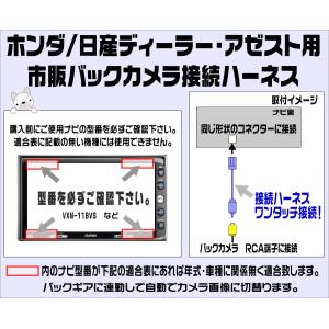 バックカメラ接続ハーネス ディーラーオプション...の詳細画像1