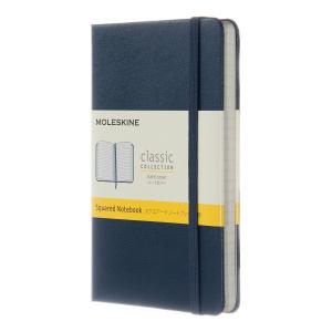 MOLESKINE モレスキン カラーノートブック ハードカバー スクエアード (方眼) Pocket サファイヤブルーの商品画像