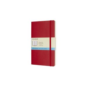 MOLESKINE モレスキン クラシックカラーノートブック ソフトカバー ドット （ドット罫） スカーレットレッド Largeの商品画像