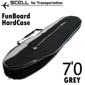 SCELL セル ハードケース 7'0 グレー GREY ファンボード