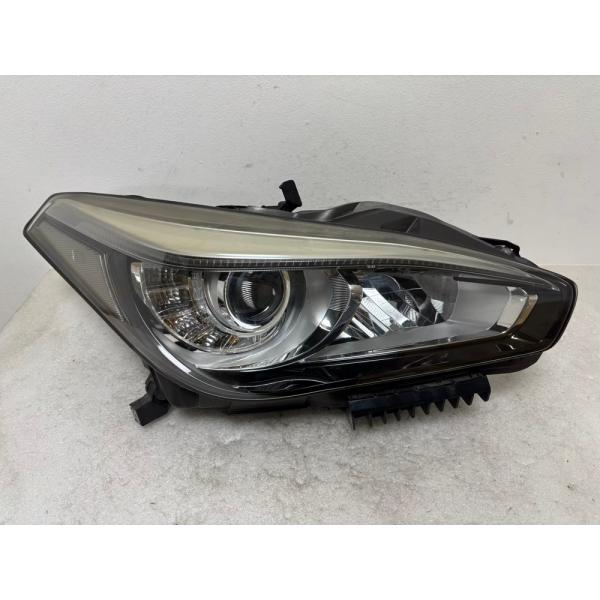 ☆破損無☆ フーガ Y51 後期 LED 100-23645 刻印W ヘッドライト 右 ☆6602