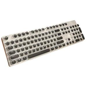 メカニカルキーボード 104 キータイプライタースタイルコンピュータキーボードラップトップ PC 用｜bump-store