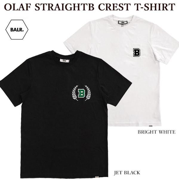 BALR. ボーラー B1112 1173 OLAF STRAIGHT B CREST T-SHIR...