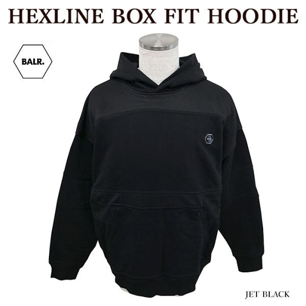 プルオーバー BALR. ボーラー B1261 1124 HEXLINE BOX FIT HOODI...