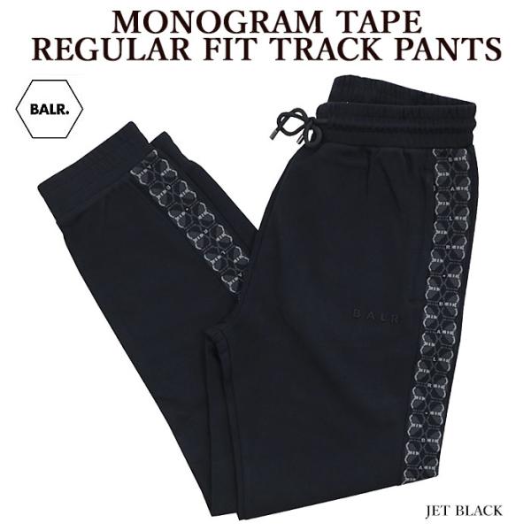 トラックパンツ BALR. ボーラー B1412 1032 MONOGRAM TAPE REGULA...